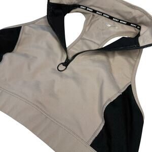 DKNY Sport Athletic Set High Neck Zip Top & Performance Bottoms XL